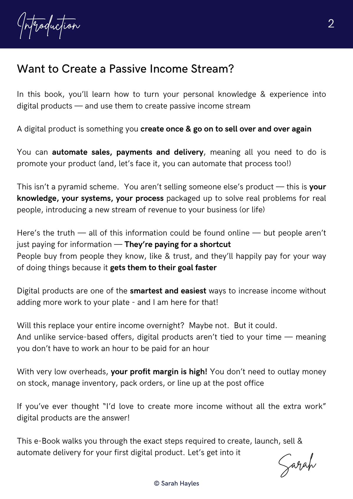 CREATE — Your First Digital Product, Made Simple