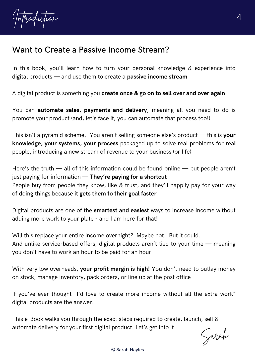 The Passive Income System