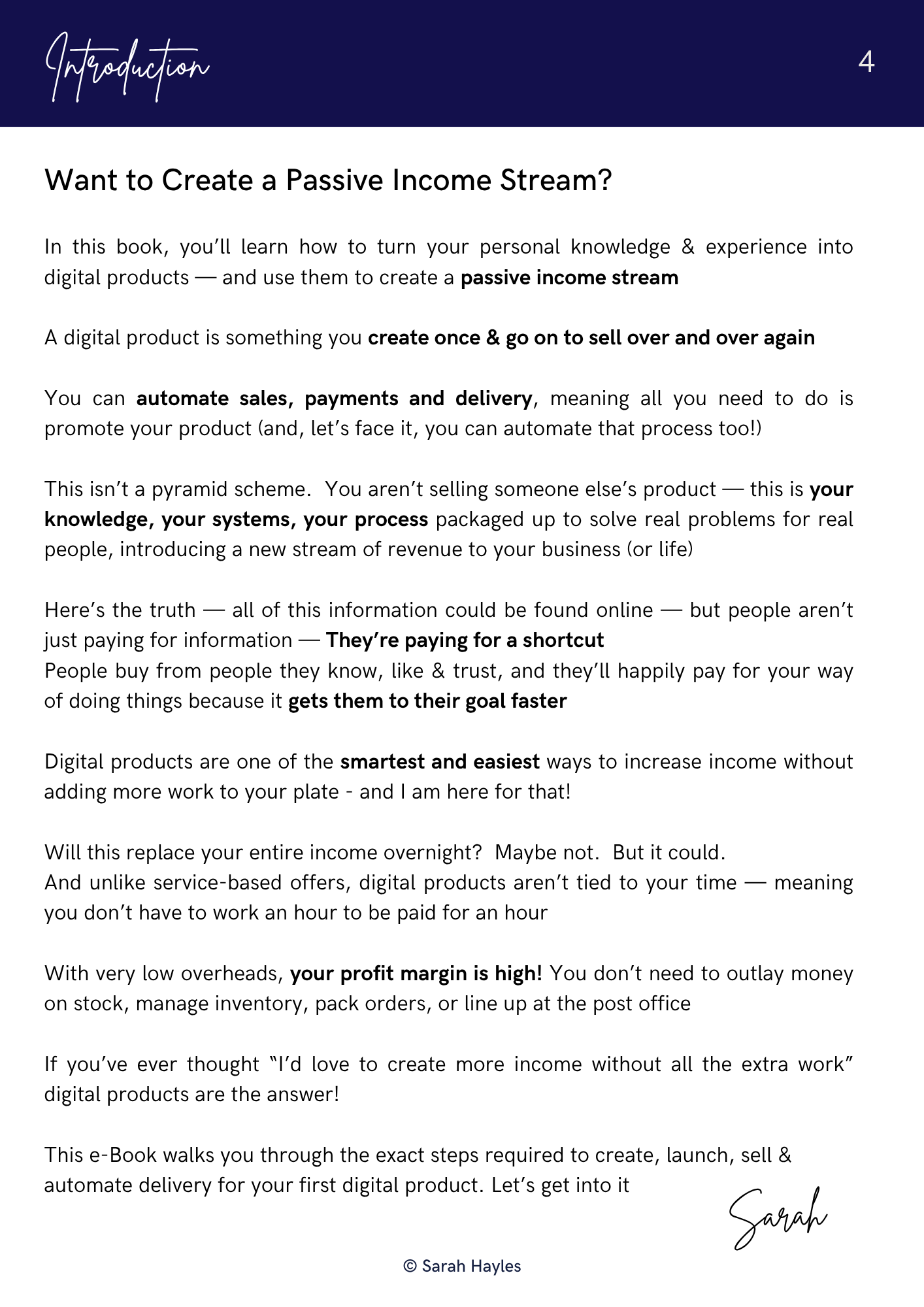 The Passive Income System